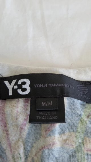 Canotta Y-3 floreale
