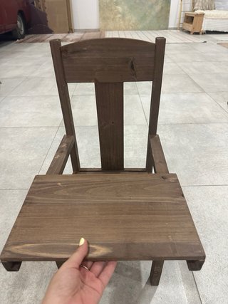 Trona infantil madera sin usar