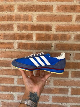 Zapatilla Adidas SL 72 Azul y Rojo