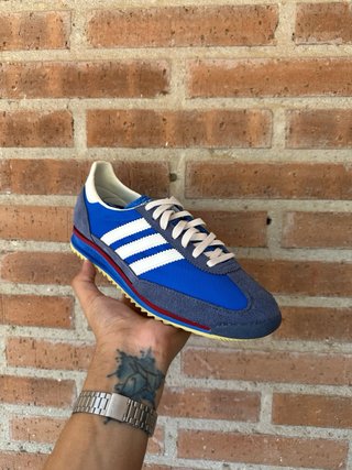 Zapatilla Adidas SL 72 Azul y Rojo