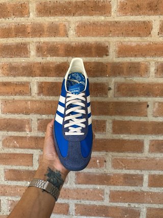 Zapatilla Adidas SL 72 Azul y Rojo