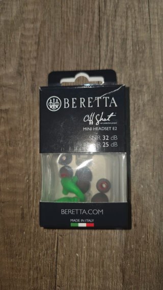 Tapones Beretta Off Shot Mini Headset E2