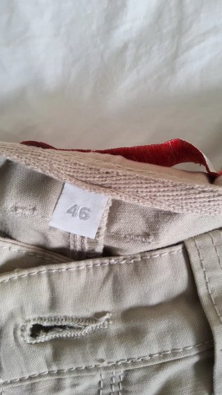 Pantaloni cargo Slam da barca beige