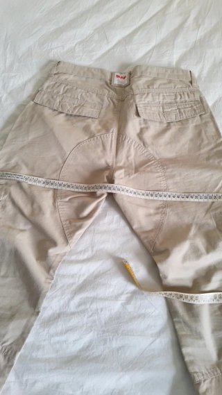 Pantaloni cargo Slam da barca beige