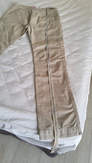 Pantaloni cargo Slam da barca beige