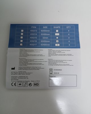 Lote 2 KLMed Electrodos Adhesivos Reutilizables