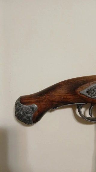 Pistola Antiga Decorativa Estilo Vintage