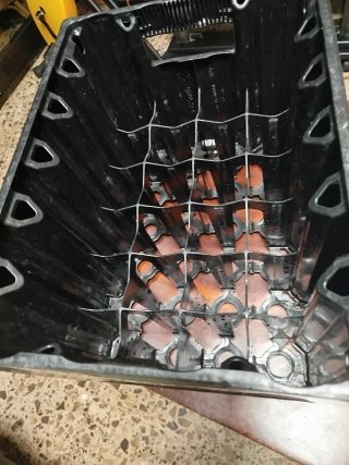 Caja Heineken Negra Plástico
