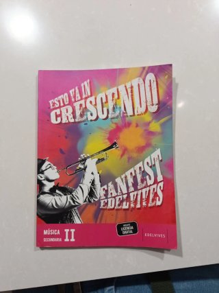 Libro Música Edelvives 2 ESO