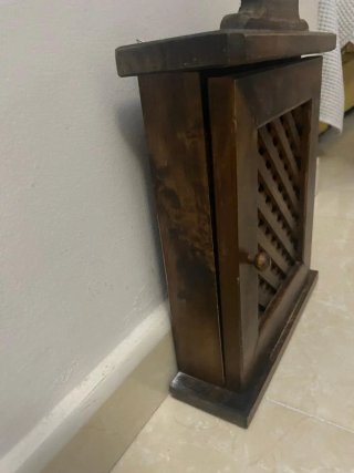 Estante de madera para llaves Antiguo