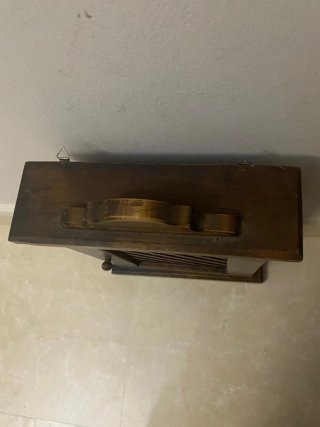 Estante de madera para llaves Antiguo