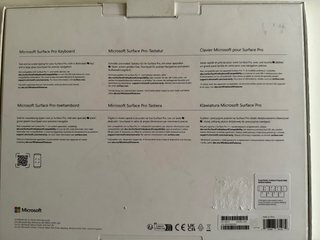 Tastiera Microsoft Surface Pro Nera
