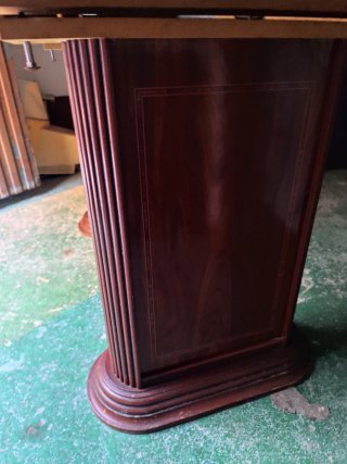 Mesa comedor extensible madera + 4 sillas