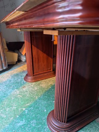 Mesa comedor extensible madera + 4 sillas