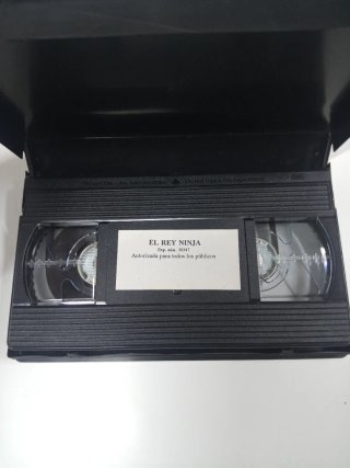 El Rey Ninja VHS. Año 1979