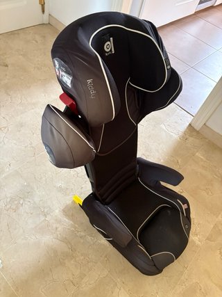 Silla coche Kiddy Cruiserfix Pro Negra