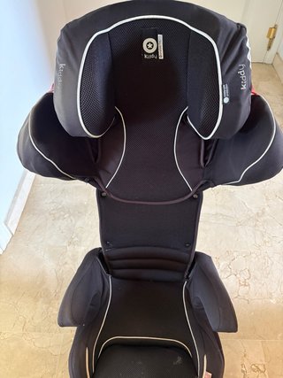 Silla coche Kiddy Cruiserfix Pro Negra
