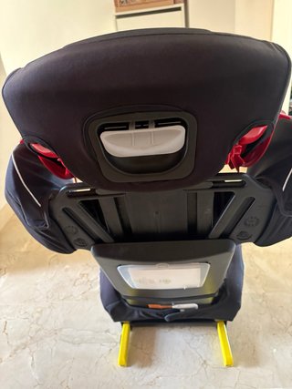 Silla coche Kiddy Cruiserfix Pro Negra