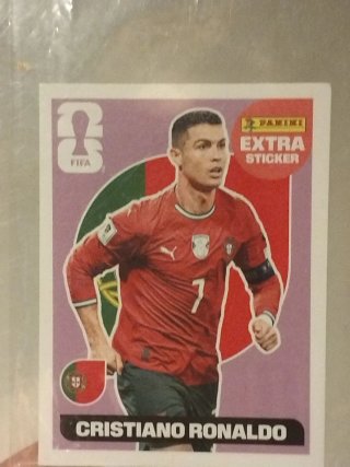 Carta Cristiano Ronaldo Rookie Card Panini