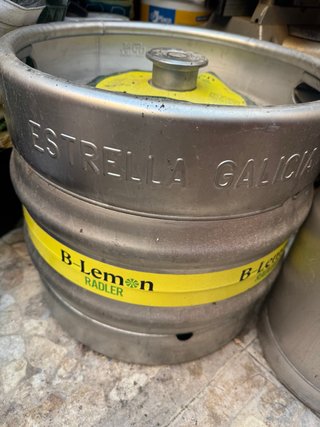 Barril Estrella Galicia B-Lemon Radler