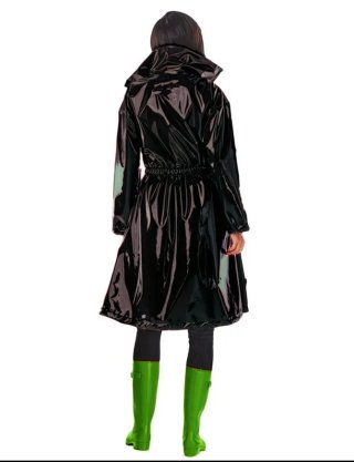 Chubasquero Negro Talla L
