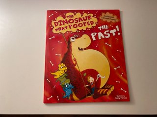 4 libros The Dinosaur That Pooped – Tom Fletcher