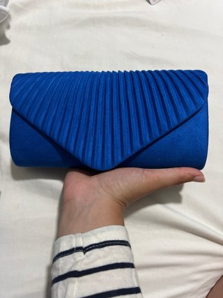 Bolso fiesta azul eléctrico sin estrenar
