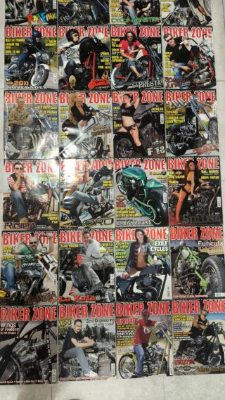 Colección revistas Biker Zone