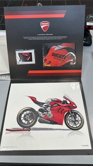 Litografia Ducati 2023 N. 0555/100C
