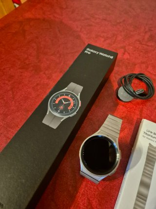 Samsung Galaxy Watch 5 Pro Plata/Azul Marino