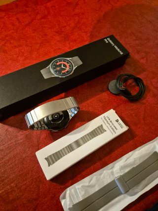 Samsung Galaxy Watch 5 Pro Plata/Azul Marino