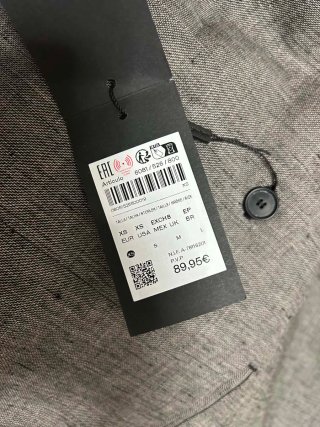 Chaleco Massimo Dutti Gris XS