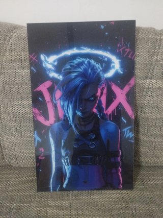 Póster rígido Jinx Arcane