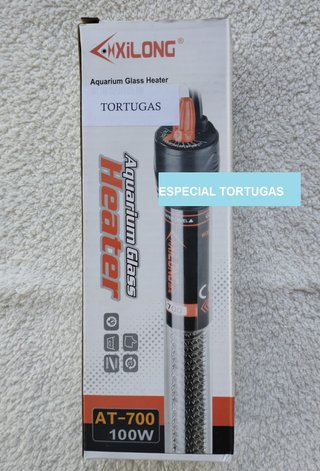 calentador 100W acuario mediano pecera termostato