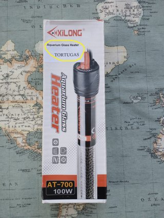calentador 100W acuario mediano pecera termostato