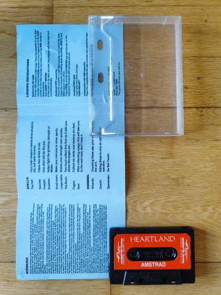 Juego HEARTLAND para AMSTRAD CPC