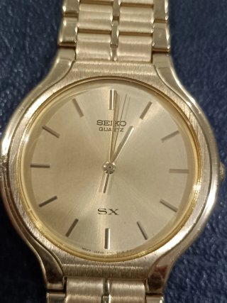 Reloj Seiko SX Dorado
