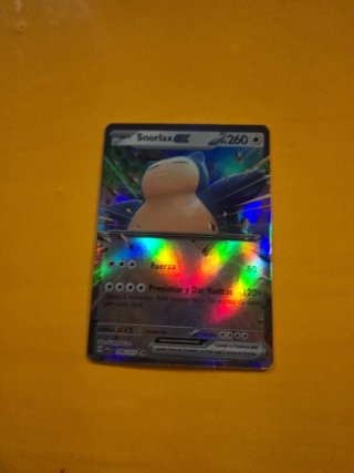 Carta Pokémon Snorlax EX