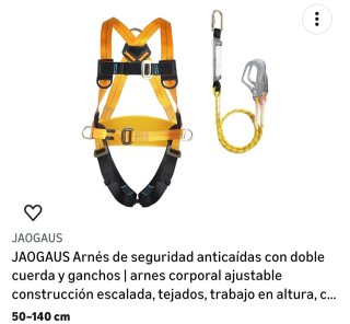 Arnés de seguridad anticaídas JAOGAUS
