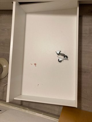 1 cajón almacenaje debajo de cama Gullaberg