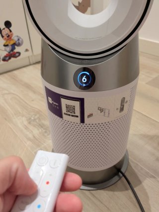 Purificador Dyson Frío Calor