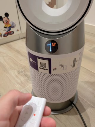 Purificador Dyson Frío Calor