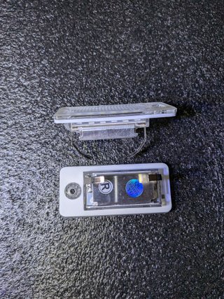 Luzes matrícula Audi LED