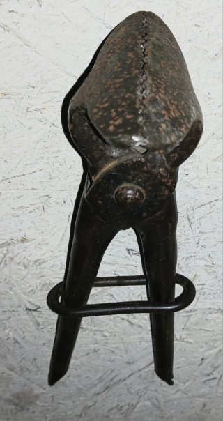 Pinzas Montar Cuero Blanchard Antiguas Paris S.XIX