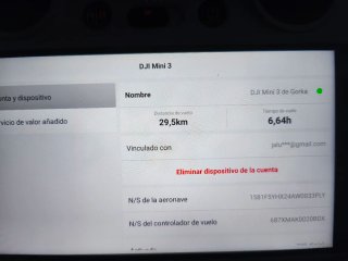 Dron DJI Mini 3 (Sólo el Dron)