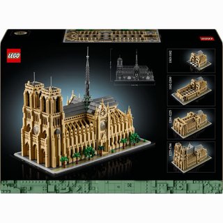 LEGO Notre Dame Architecture 21061
