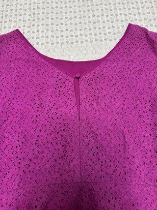Vestido morado de verano