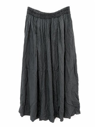 Falda larga gris