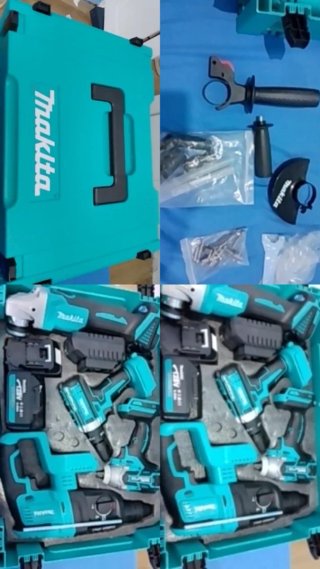 Maletín Makita con 4 herramientas nuevo