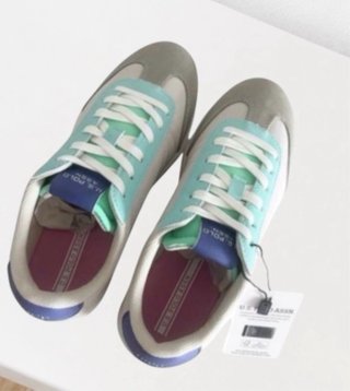Talla 36. Zapatillas gris de mujer U.S. POLO ASSN